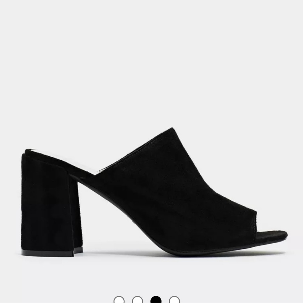 Nasty Gal Really Put Your Foot In It Faux Suede Mule